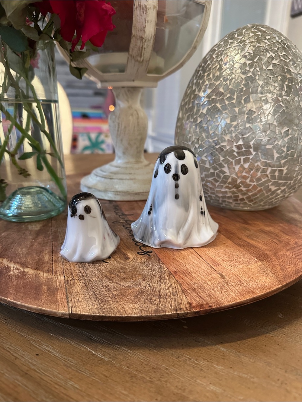 👻Homemade 👻 epoxy resin ghost duo